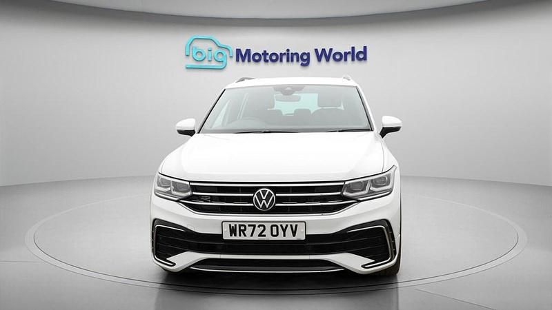 Used VW Tiguan R-line 245 HP (180 kW) 2022 White SUV