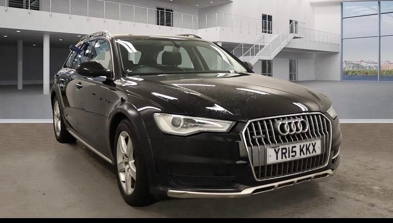 Black Used 2015 Audi A6 Allroad Performance Estate | £6,995 (Good price) - Image 1/4