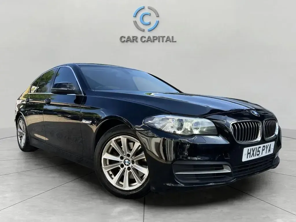 Used BMW 518 Comfort Edition 150 HP (110 kW) 2015 Black Sedan