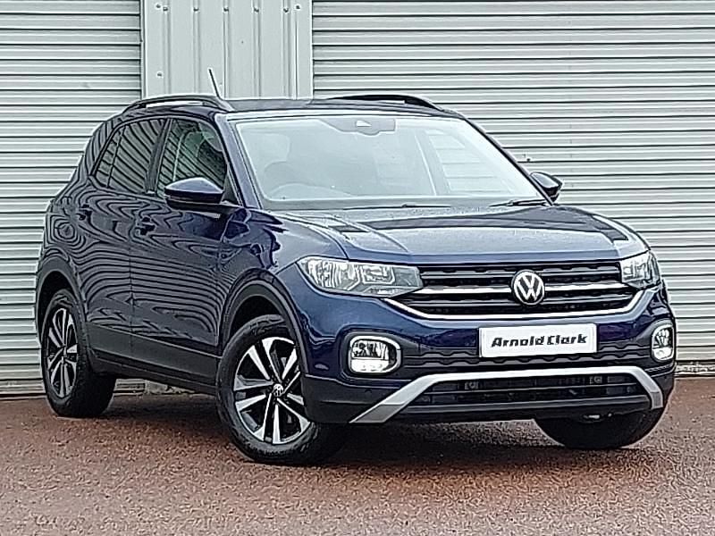 Blue Used 2021 VW T-Cross United SUV | £13,998 (Fair price) - Image 1/4