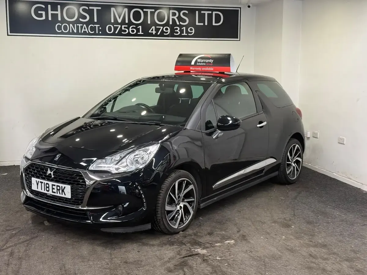 Used DS Automobiles DS3 Connected Chic 2018 Black Hatchback