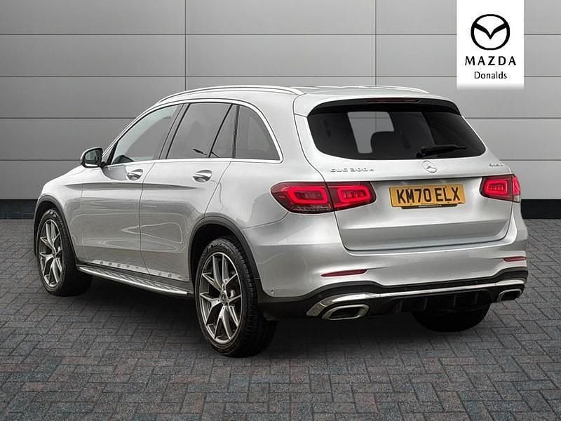 Used Mercedes GLC300 AMG line 2020 Silver SUV