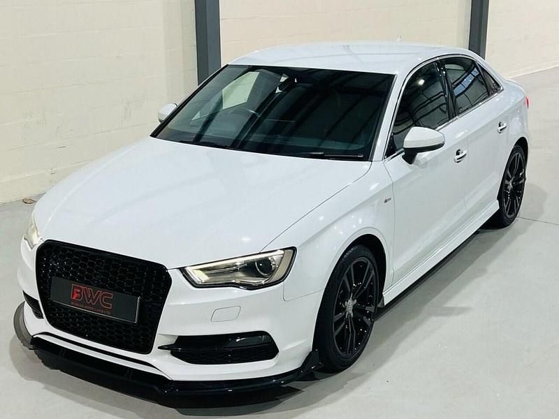 Used Audi A3 S-Line 184 HP (135 kW) 2015 White Sedan