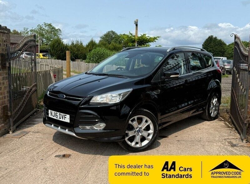 Black Used 2016 Ford Kuga Sport SUV | £6,495 (Fair price) - Image 1/3