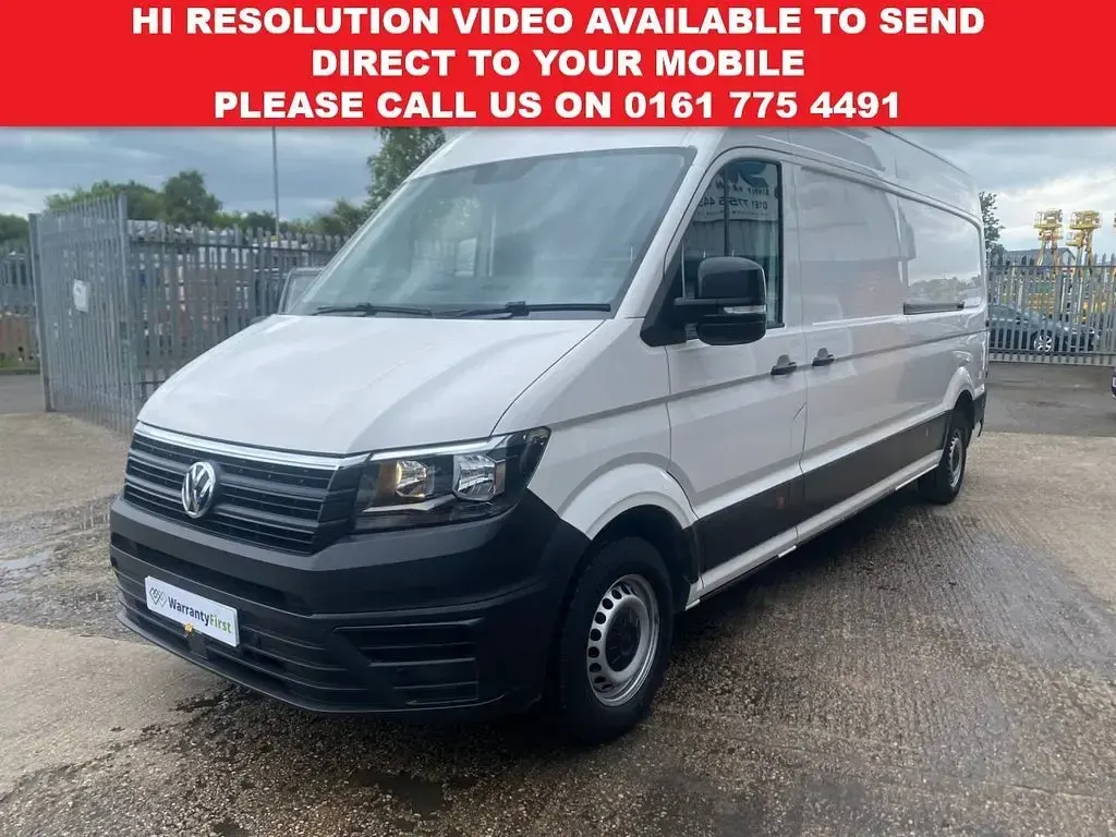 Used VW Crafter Trendline 140 HP (102 kW) 2022 White Van