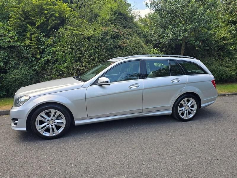 Silver Used 2014 Mercedes C180 Estate | £10,949 (Fair price) - Image 1/4