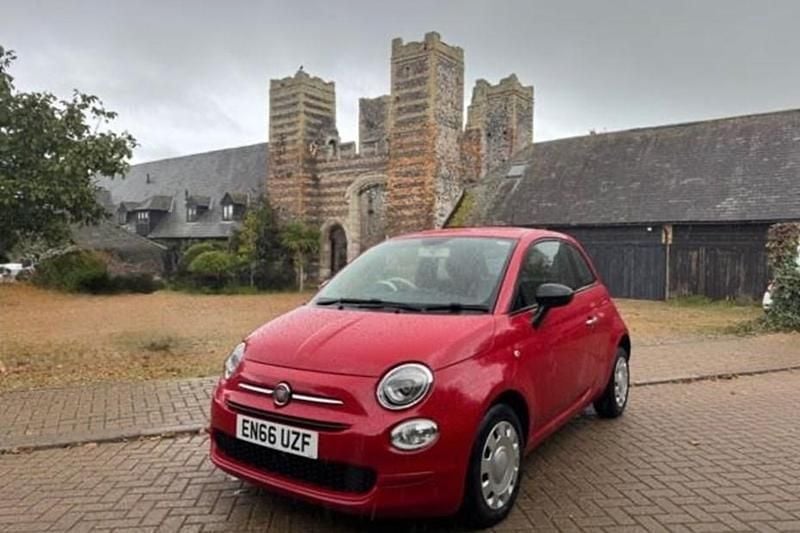 Red Used 2017 Fiat 500 Pop Hatchback | £4,895 (Fair price) - Image 1/1