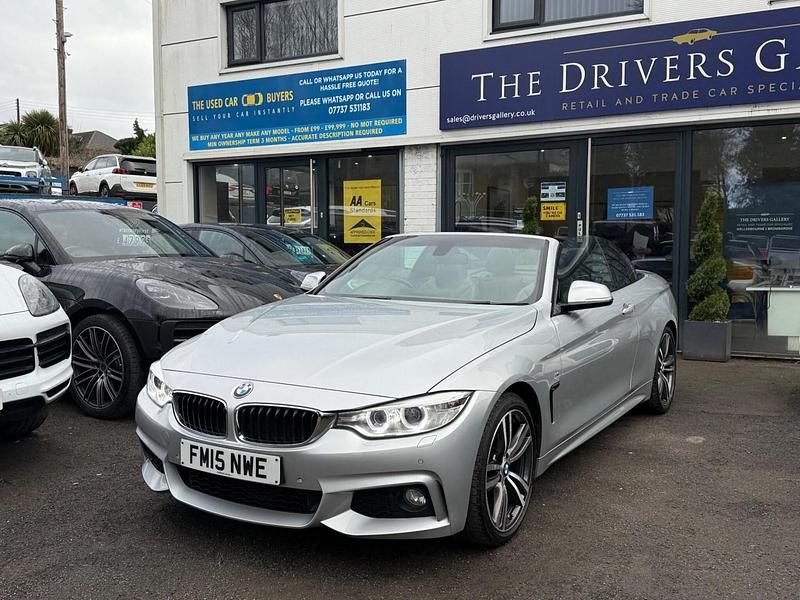 Used BMW 420 M Sport 2015 Silver Cabriolet