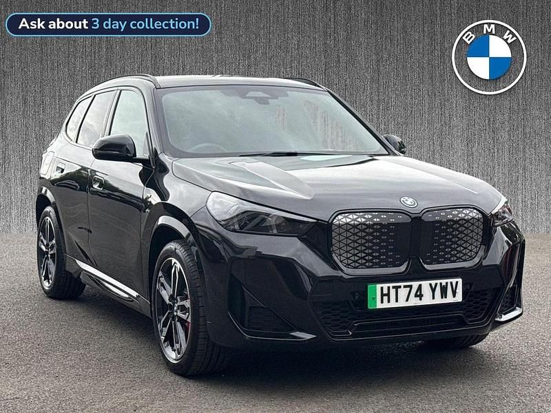 Black Used 2025 BMW iX1 M Sport SUV | £33,999 (A bit pricey) - Image 1/3