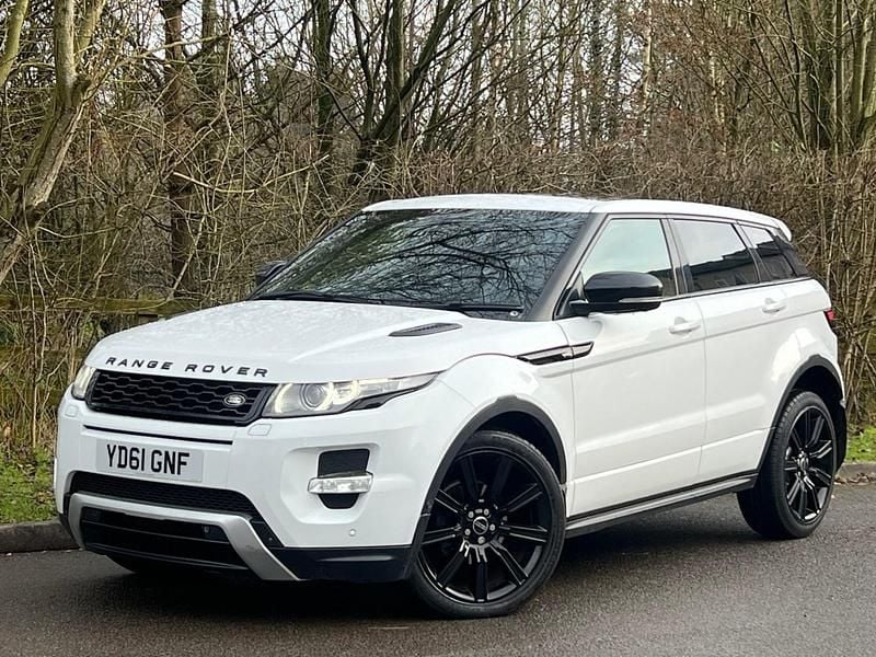 Used Land Rover Range Rover evoque Dynamic 190 HP (139 kW) 2011 White Estate