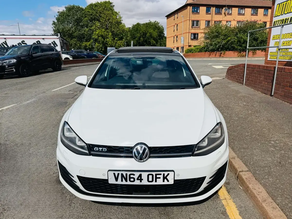 Used VW Golf VII GTD 181 HP (133 kW) 2014 White Hatchback