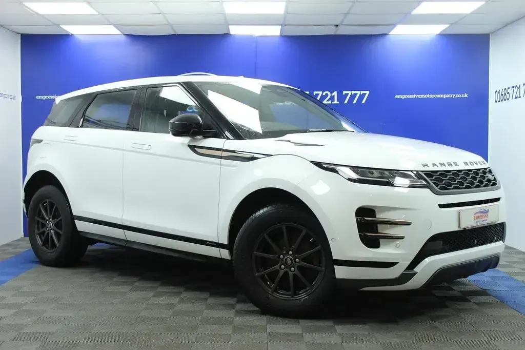 Used Land Rover Range Rover evoque R-Dynamic 163 HP (119 kW) 2021 White SUV