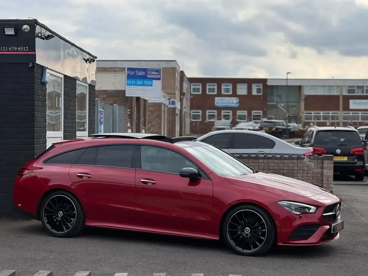 Used Mercedes CLA180 AMG Line Premium Plus 2023 Red Coupe