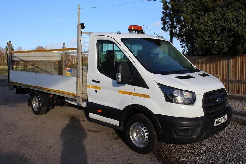 Used Ford Transit S 130 HP (95 kW) 2022 White Cabriolet