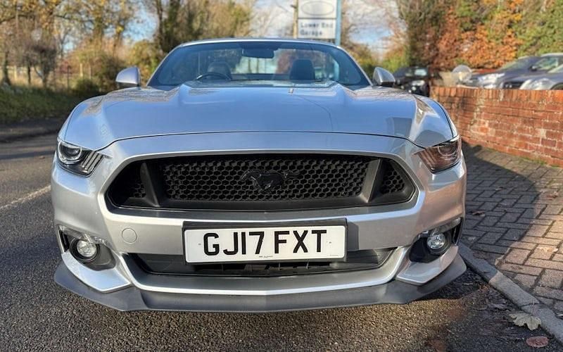 Used Ford Mustang GT Convertible 416 HP (305 kW) 2017 Silver Cabriolet