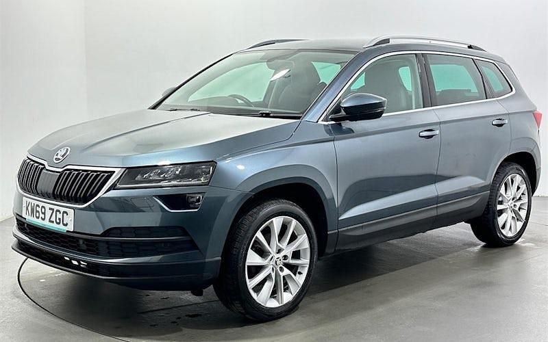 Używany Skoda Karoq SE L 150 KM (110 kW) 2020 Szary SUV
