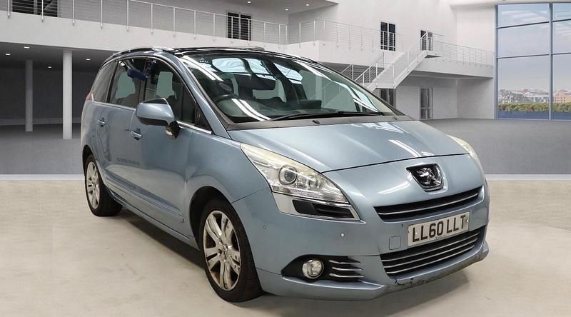Used Peugeot 5008 150 HP (110 kW) 2010 Blue MPV