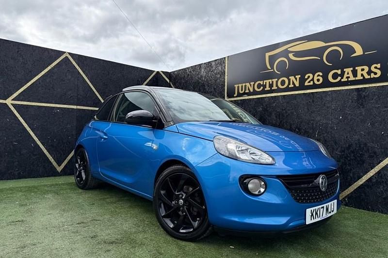 Used Vauxhall Adam 2017 Blue Hatchback
