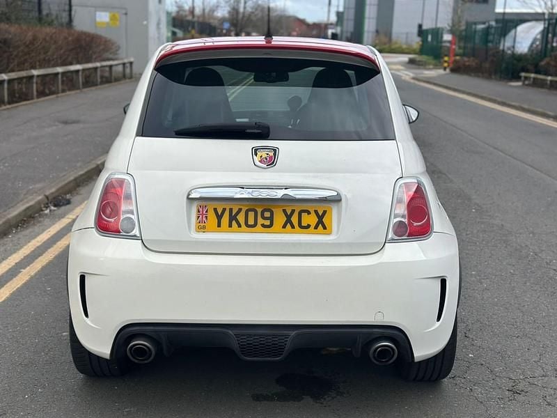 Used Abarth 500 2009 White Hatchback