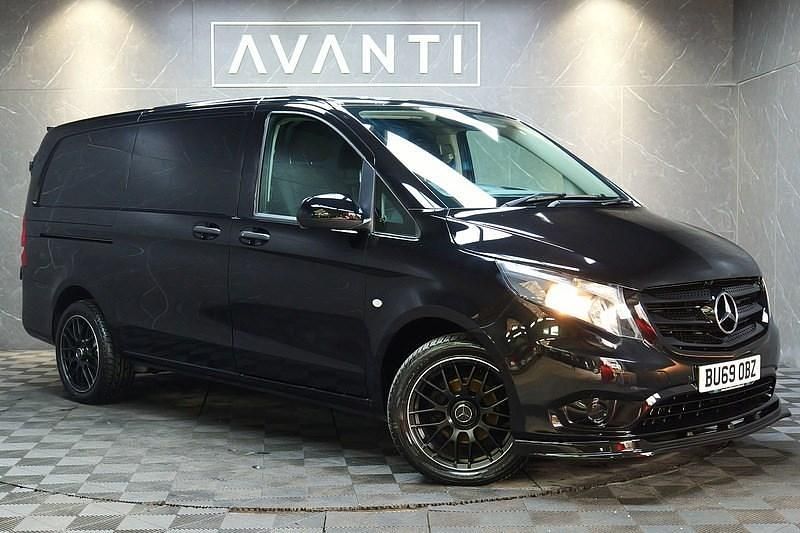 Black Used 2019 Mercedes Vito Van | £17,000 (Good price) - Image 1/4
