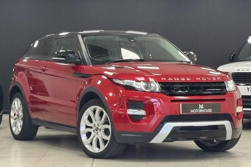 Red Used 2012 Land Rover Range Rover evoque Dynamic Coupe | £9,495 (Good price) - Image 1/1