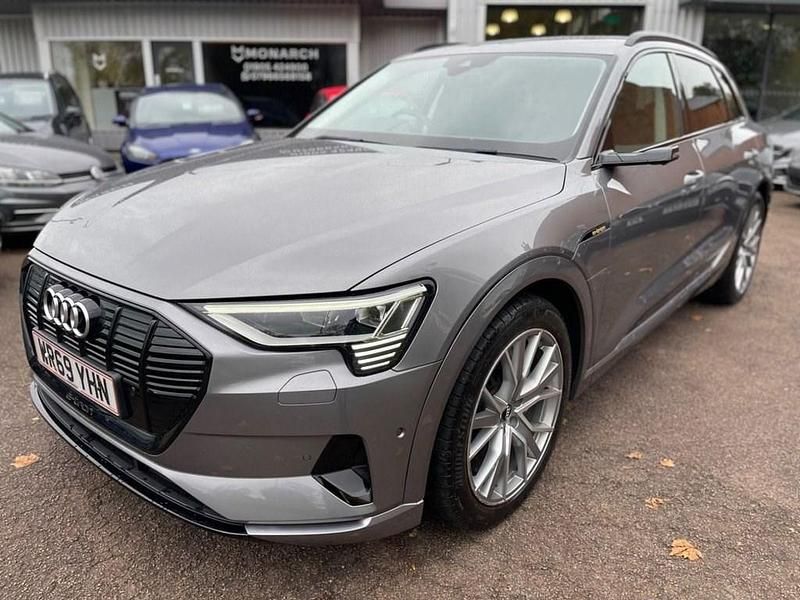 Grey Used 2019 Audi e-tron Comfort SUV | £24,980 (A bit pricey) - Image 1/4