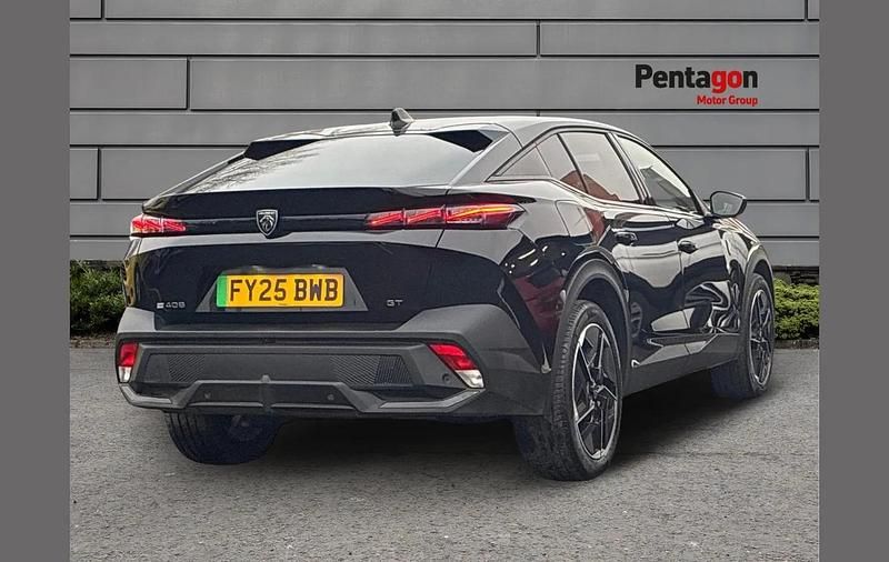 Second-hand Peugeot 408 GTi 158 kW (215 CP) 2025 Negru Hatchback