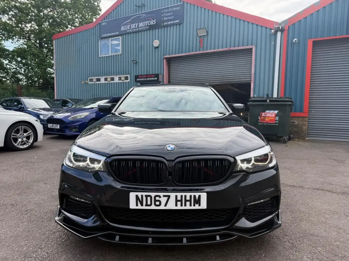 Begagnad BMW 530e M Sport 252 HK (185 kW) 2017 Svart Sedan