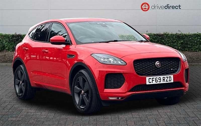 Red Used 2020 Jaguar E-Pace Chequered Flag SUV | £17,500 (Fair price) - Image 1/4