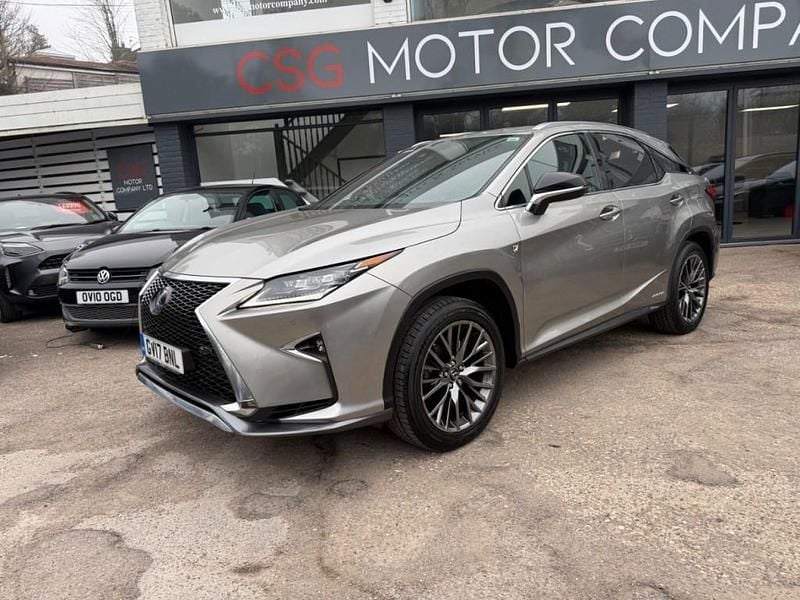 Used Lexus RX450h Sport Line 2017 Silver SUV