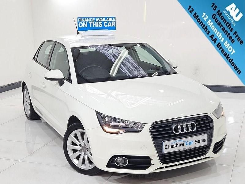 White Used 2013 Audi A1 Sportback Sport Hatchback | £4,595 (Good price) - Image 1/3