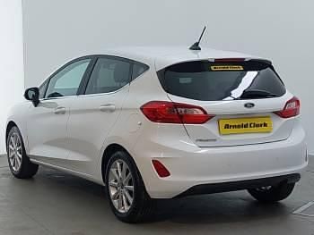 Used Ford Fiesta Titanium 100 HP (73 kW) 2019 White Hatchback