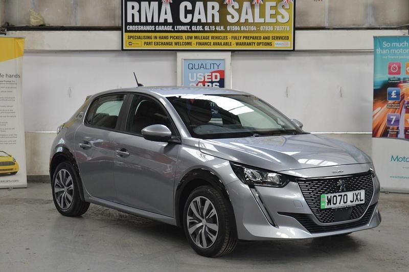 Used Peugeot e-208 Active 100 kW (136 HP) 2020 Grey Hatchback