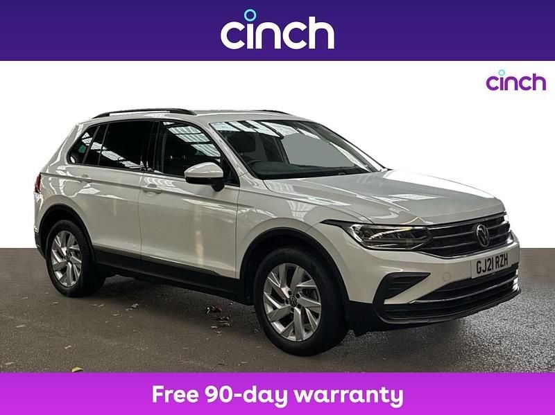 White Used 2021 VW Tiguan Life SUV | £19,999 (Fair price) - Image 1/3