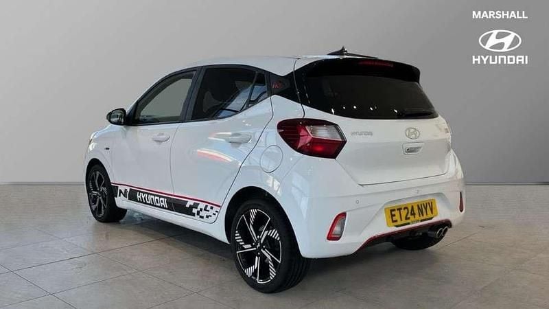 Used Hyundai i10 N Line 90 HP (66 kW) 2024 White  Hatchback