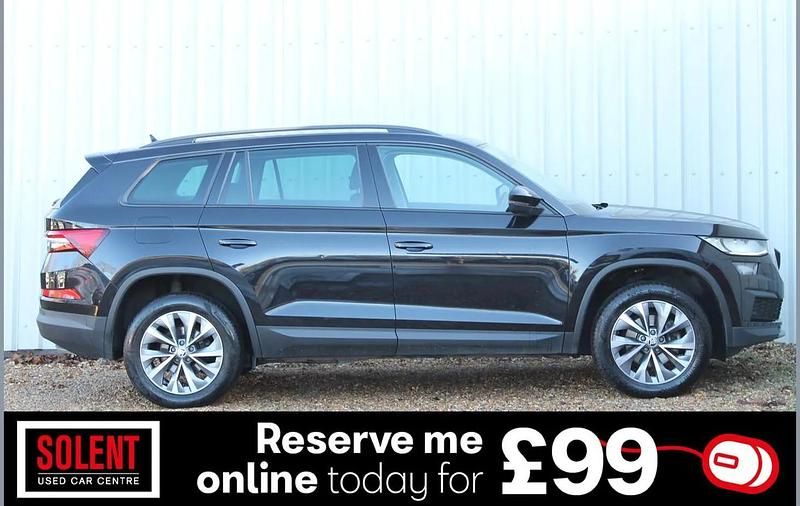 Used Skoda Kodiaq SE Drive 147 HP (108 kW) 2022 Black SUV