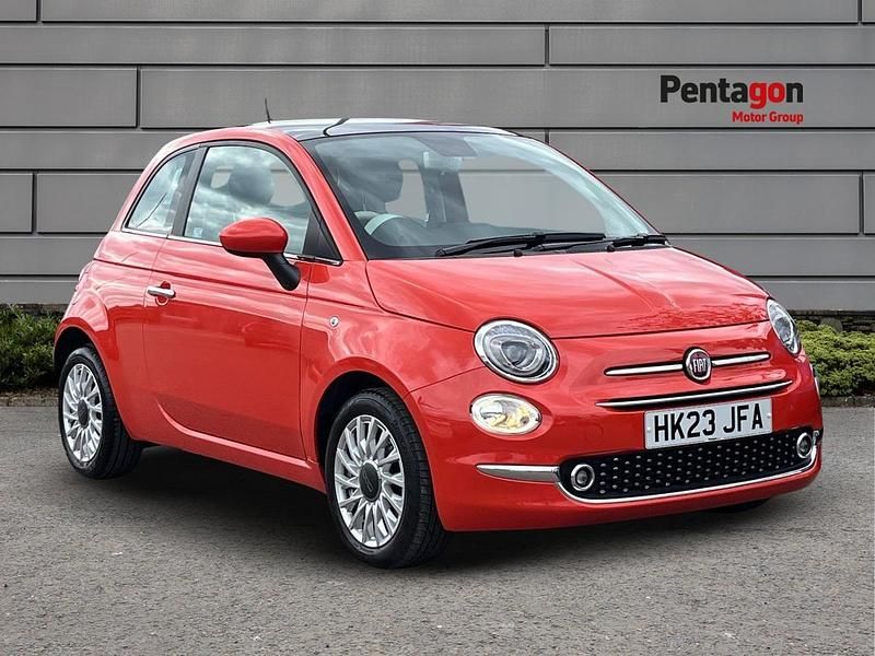 Orange Used 2023 Fiat 500 S Hatchback | £10,995 (Fair price) - Image 1/4