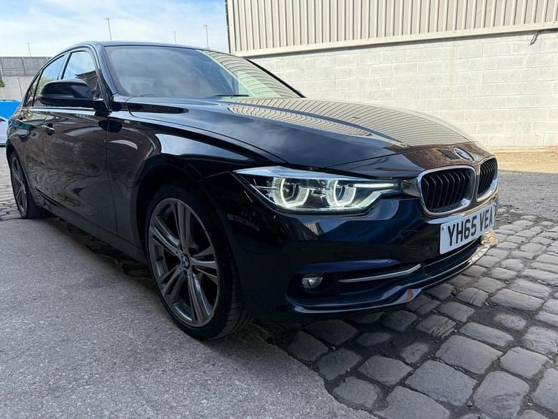 Used BMW 318 Sport Line 2015 Black Sedan