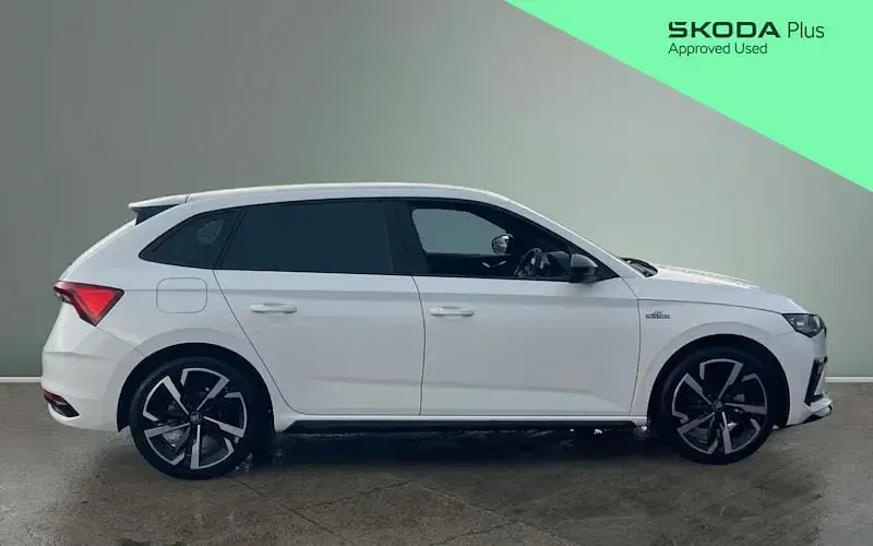 Used Skoda Scala Monte Carlo 116 HP (85 kW) 2025 White Hatchback
