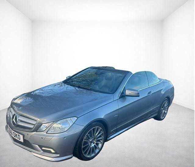 Used Mercedes E250 2011 Silver Cabriolet