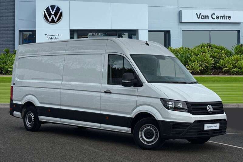 White Used 2024 VW Crafter Trendline Van | £33,589 (Good price) - Image 1/4
