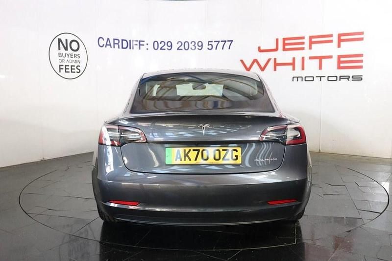 Used Tesla Model 3 Long Range AWD 366 kW (498 HP) 2020 Grey Sedan