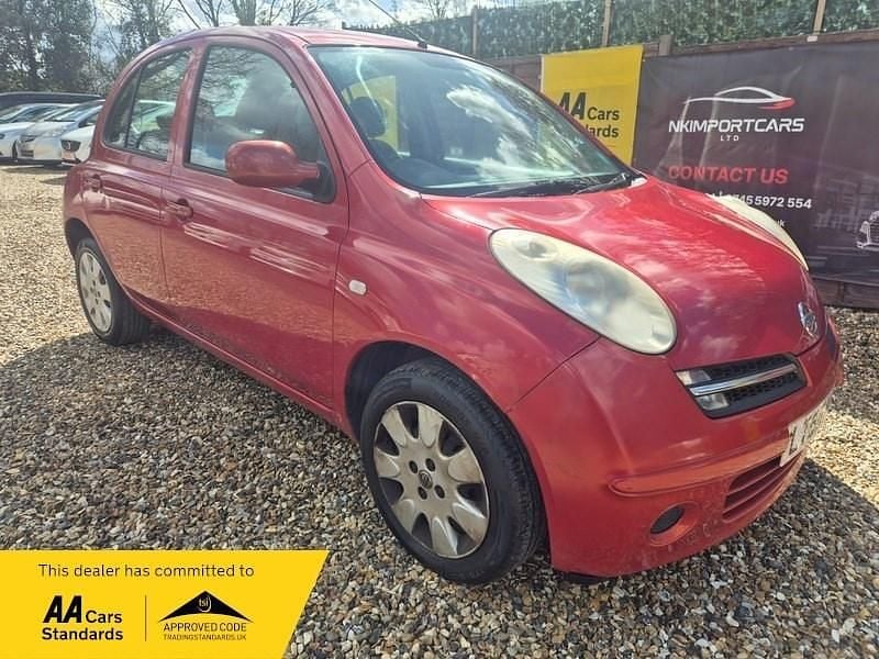 Used Nissan Micra SE 80 HP (58 kW) 2005 Red Hatchback