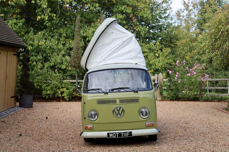 Used VW T2 50 HP (36 kW) 1968 Green Van