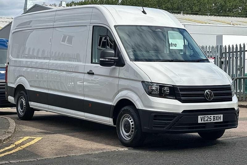 Candy white Used 2025 VW Crafter Van | £35,990 (Fair price) - Image 1/4