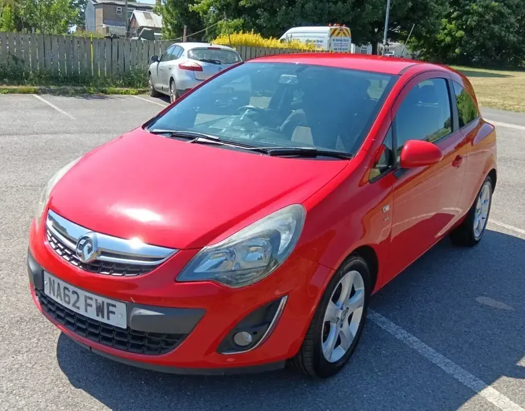 Used Vauxhall Corsa 2012 Red Hatchback
