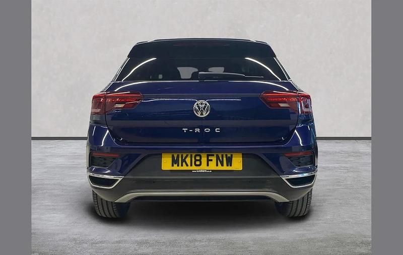 Used VW T-Roc SEL 150 HP (110 kW) 2018 Blue SUV