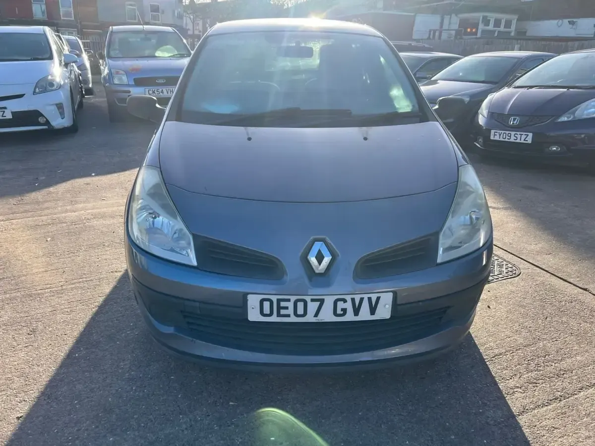 Usado Renault Clio II Expression 2007 Azul Citadino