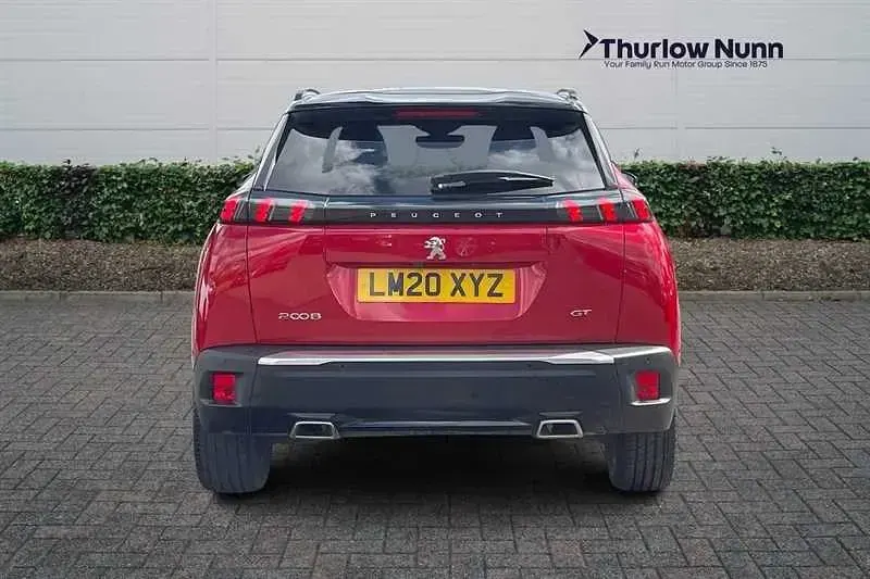 Second-hand Peugeot 2008 GT 155 CP (114 kW) 2020 Roșu SUV