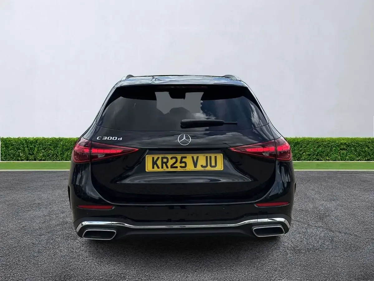 Used Mercedes C300e AMG Line Premium 2025 Black Estate